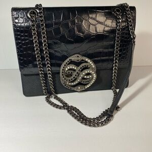 Anne Fontaine Handbag Crock Embossed